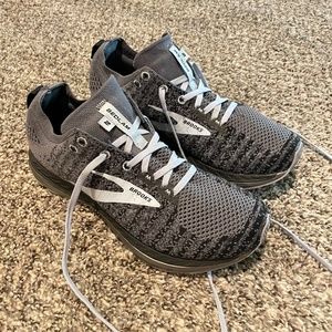 Brooks Bedlam 2 Gray Knit Road Running Shoes 9